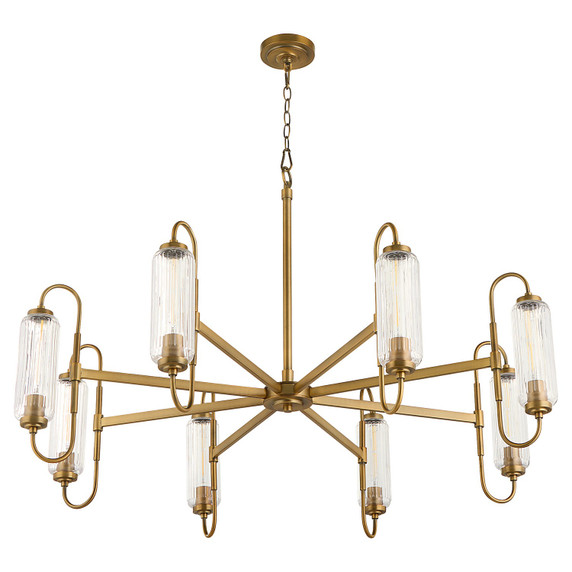 Large Chandeliers Glass Shade by Quorum ( 19 | 6015-8-47 Whitmire ) 