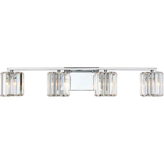 Bathroom Fixtures Four Lights by Quoizel ( 10 | PCDV8604C Divine ) 