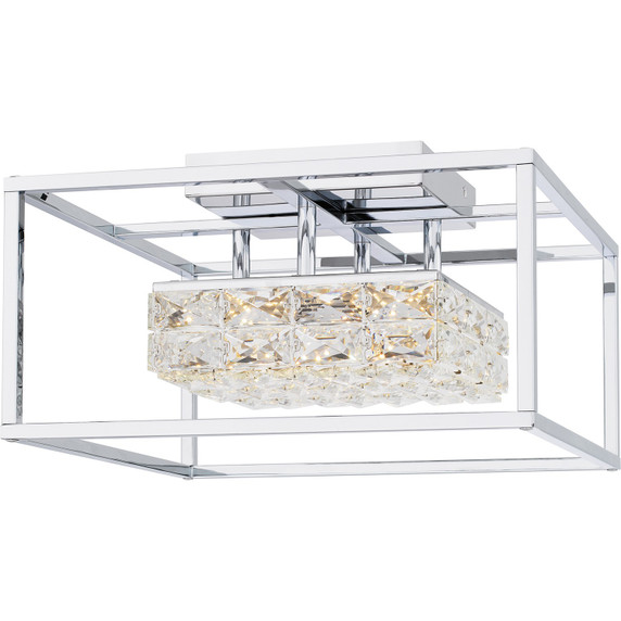 Flush Mounts Cage Style by Quoizel ( 10 | PCDZ1716C Dazzle ) 