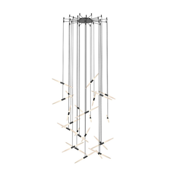 Large Chandeliers Glass Shade by Sonneman ( 69 | 2897.25 Ballet ) 