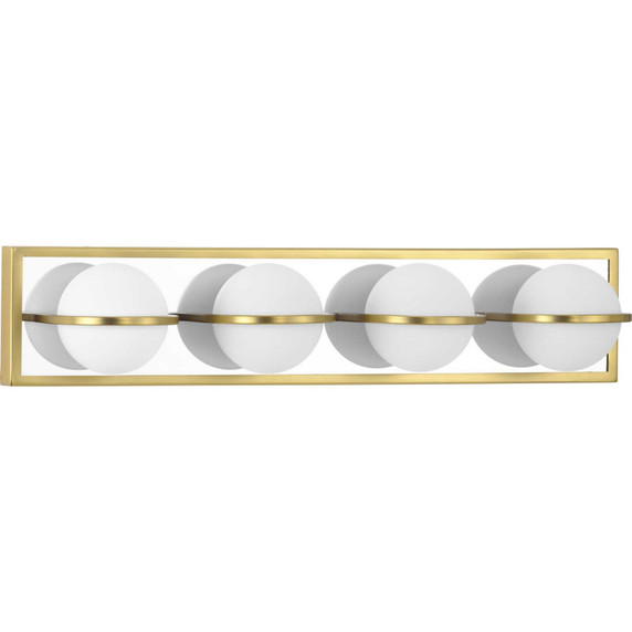 Bathroom Fixtures Four Lights by Progress Lighting ( 54 | P300313-012-30 Pearl Led ) 