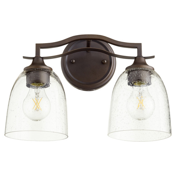 Bathroom Fixtures Two Lights by Quorum ( 19 | 5027-2-286 Jardin ) 