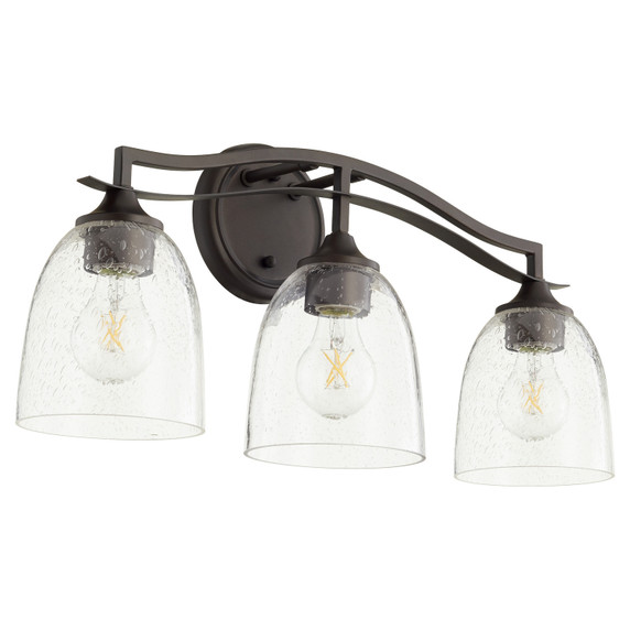 Bathroom Fixtures Three Lights by Quorum ( 19 | 5027-3-286 Jardin ) 