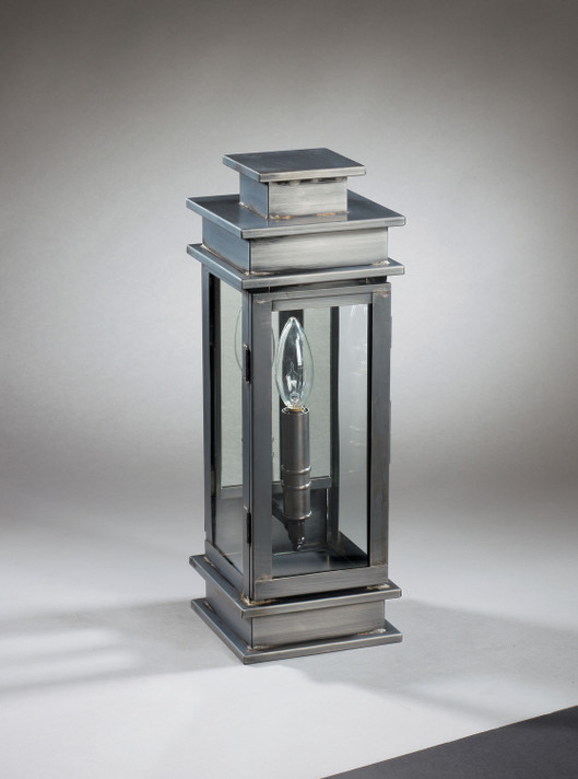Exterior Wall Mt./Flush by Northeast Lantern ( 196 | 8911-DB-LT1-CLR-PM Empire ) 
