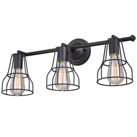 Bathroom Fixtures Three Lights by Vaxcel ( 63 | W0313 Clybourn ) 