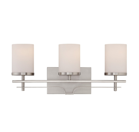 Bathroom Fixtures Three Lights by Savoy House ( 51 | 8-338-3-SN Colton ) 