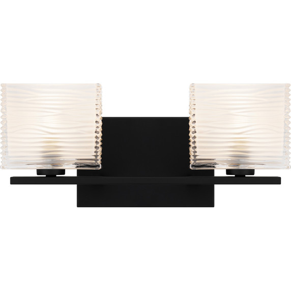 Bathroom Fixtures Two Lights by Quoizel ( 10 | WCP8602MBK Westcap ) 