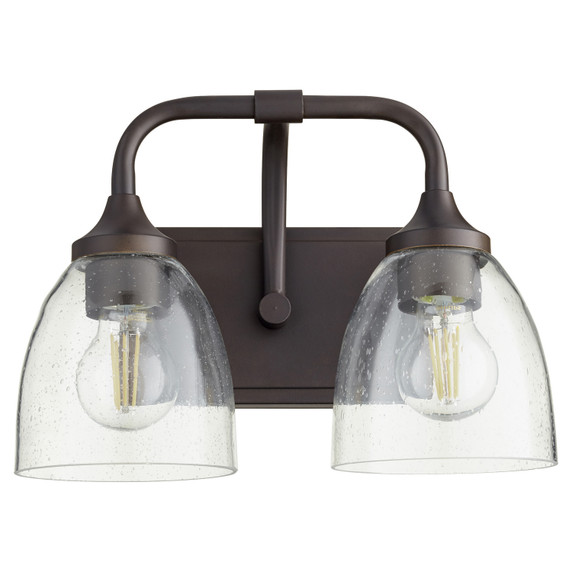 Bathroom Fixtures Two Lights by Quorum ( 19 | 5059-2-286 Enclave ) 