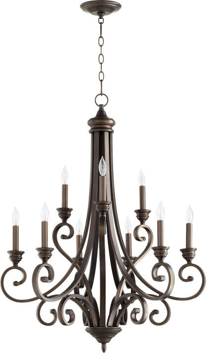 Mid. Chandeliers Candle by Quorum ( 19 | 6054-9-86 Bryant ) 