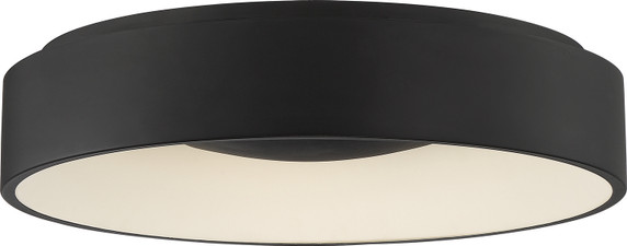 Flush Mounts Drum Shade by Nuvo Lighting ( 72 | 62-1454 Orbit ) 