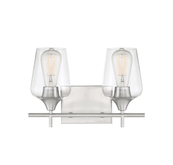 Bathroom Fixtures Two Lights by Savoy House ( 51 | 8-4030-2-SN Octave ) 