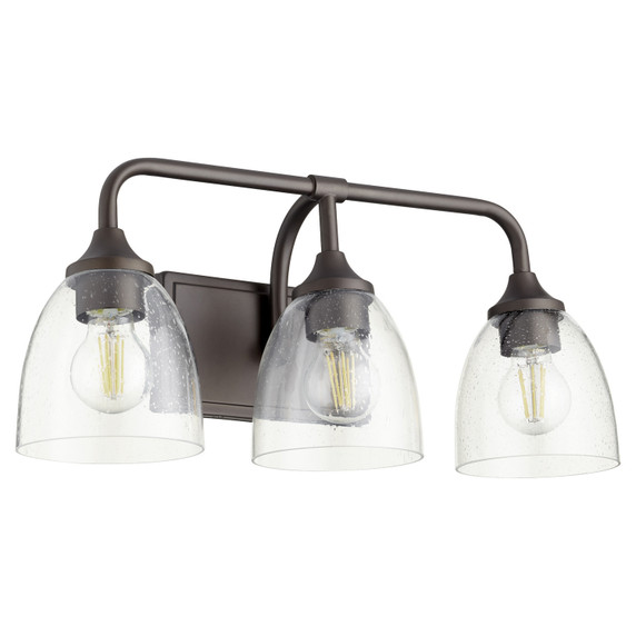 Bathroom Fixtures Three Lights by Quorum ( 19 | 5059-3-286 Enclave ) 