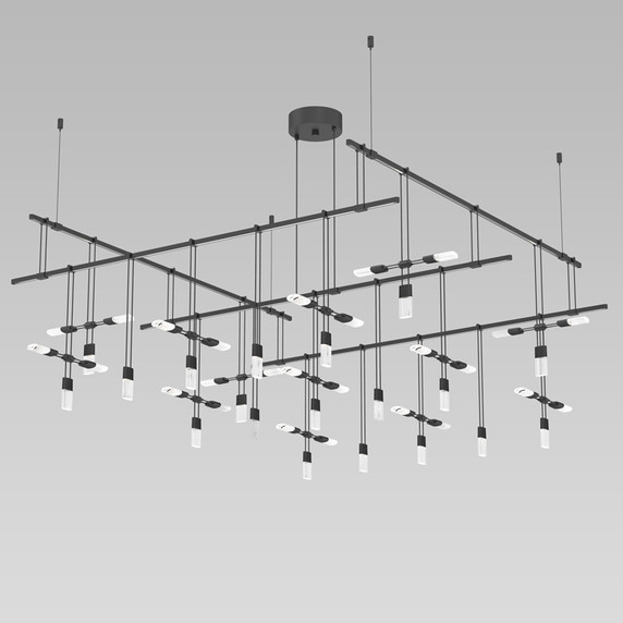 Large Chandeliers Glass Shade by Sonneman ( 69 | S1H48K-SC060612-SC01 Suspenders ) 
