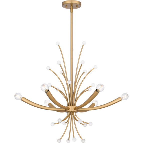 Mini Chandeliers Candle by Quoizel ( 10 | PCKIE5029BWS Kiera ) 