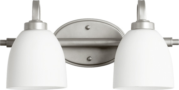 Bathroom Fixtures Two Lights by Quorum ( 19 | 5060-2-64 Reyes ) 