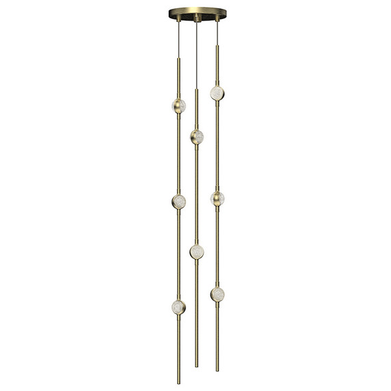 Mini Pendants 3 Light Cluster by Sonneman ( 69 | 2161.38C-S Constellation ) 