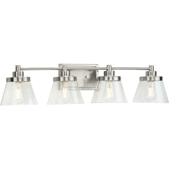 Bathroom Fixtures Four Lights by Progress Lighting ( 54 | P300351-009 Hinton ) 