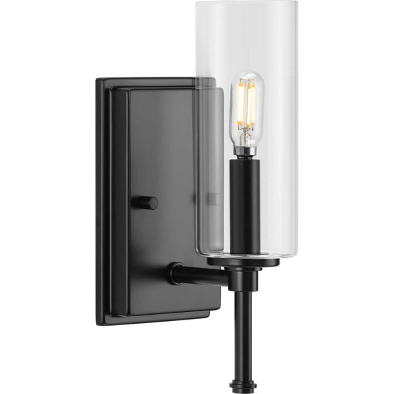 Sconces Single Glass by Progress Lighting ( 54 | P300356-31M Elara ) 