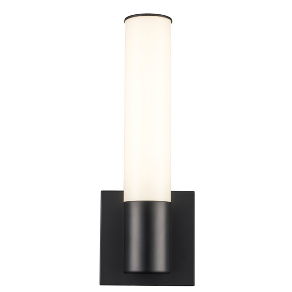 Sconces Single Glass by Trans Globe Imports ( 110 | LED-22430 BK Saavy ) 