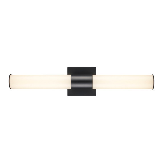 Bathroom Fixtures Cylindrical / Linear by Trans Globe Imports ( 110 | LED-22434 BK Saavy ) 