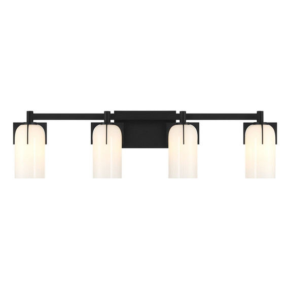 Bathroom Fixtures Four Lights by Savoy House ( 51 | 8-4128-4-BK Caldwell ) 