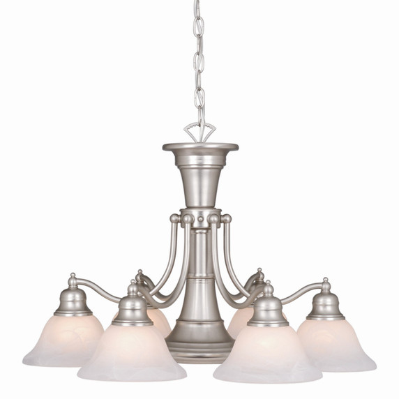 Mid. Chandeliers Glass Down by Vaxcel ( 63 | CH30307BN Standford ) 