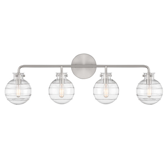 Bathroom Fixtures Four Lights by Savoy House ( 51 | 8-4300-4-SN Mason ) 