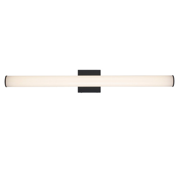 Bathroom Fixtures Cylindrical / Linear by Trans Globe Imports ( 110 | LED-22566 BK Sawyer ) 