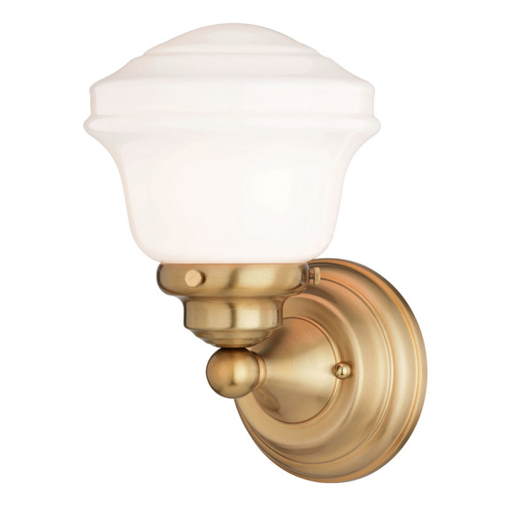 Sconces Single Glass by Vaxcel ( 63 | W0451 Huntley ) 