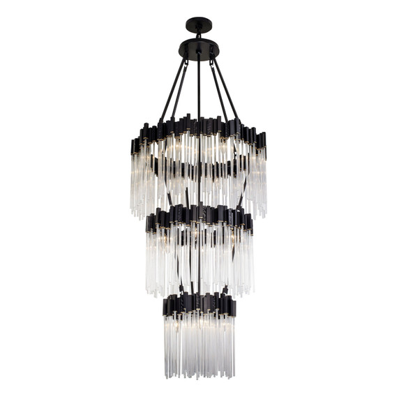 Large Chandeliers Glass Shade by Varaluz ( 137 | 309C19MBFG Matrix ) 