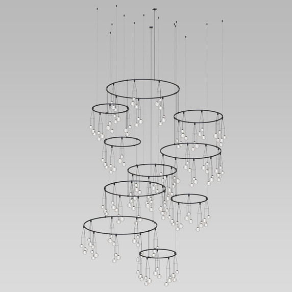 Large Chandeliers Glass Shade by Sonneman ( 69 | SLS1168 Suspenders ) 