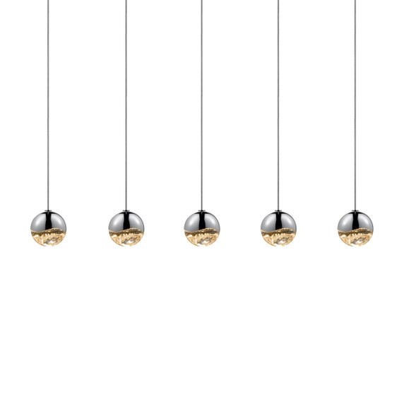 Linear/Island 4 Light + by Sonneman ( 69 | 2921.01-SML Grapes ) 