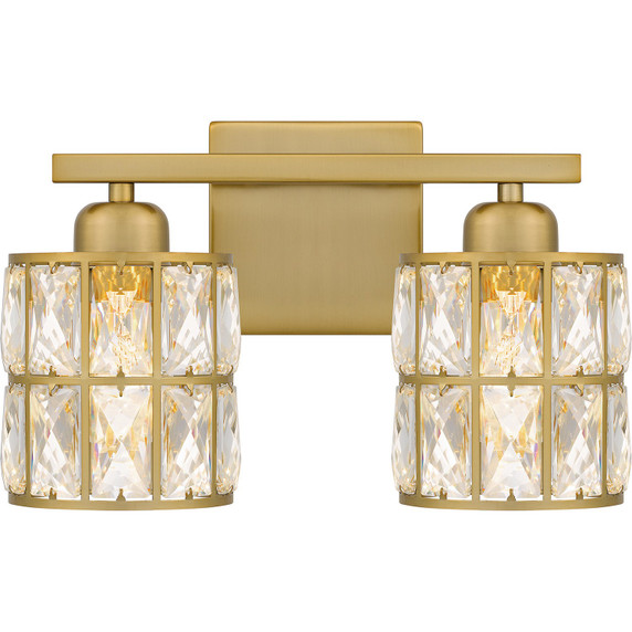 Bathroom Fixtures Two Lights by Quoizel ( 10 | GIB8613AB Gibson ) 