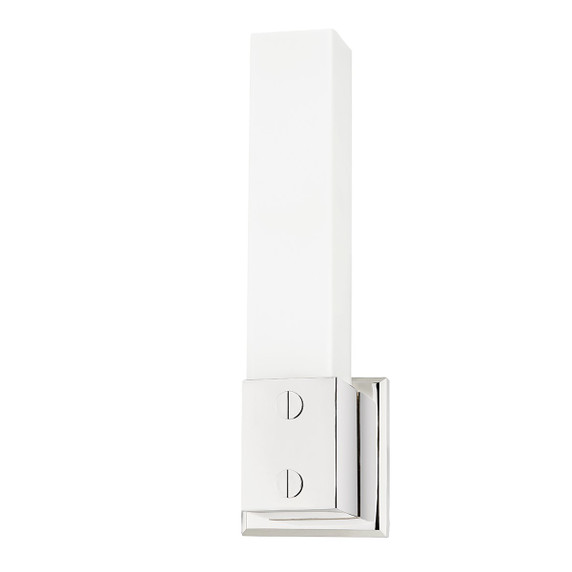 Sconces Single Glass by Troy Lighting ( 67 | B8214-PN Jonah ) 