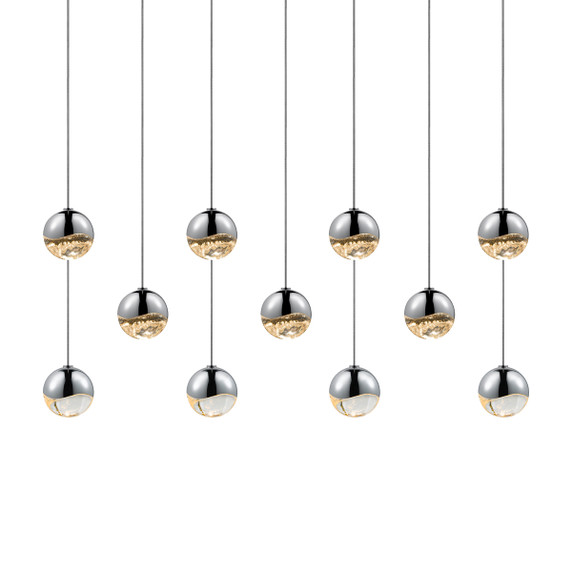 Linear/Island 4 Light + by Sonneman ( 69 | 2922.01-SML Grapes ) 