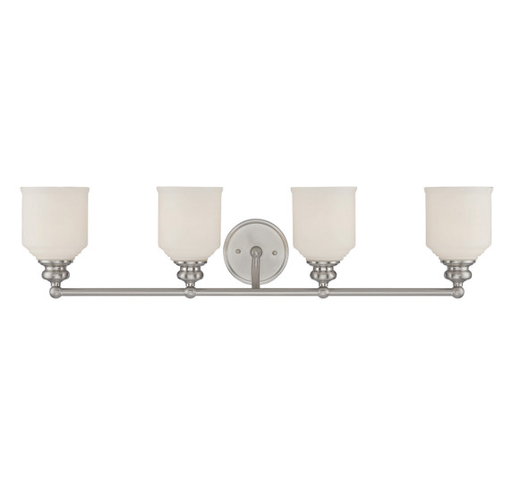 Bathroom Fixtures Four Lights by Savoy House ( 51 | 8-6836-4-SN Melrose ) 