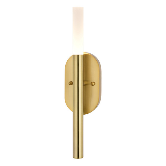 Sconces Single Glass by Vaxcel ( 63 | W0490 Fulton ) 
