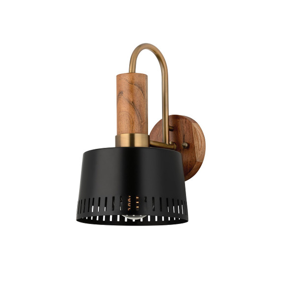 Sconces Metal by Troy Lighting ( 67 | B8614-PBR/SBK Memphis ) 