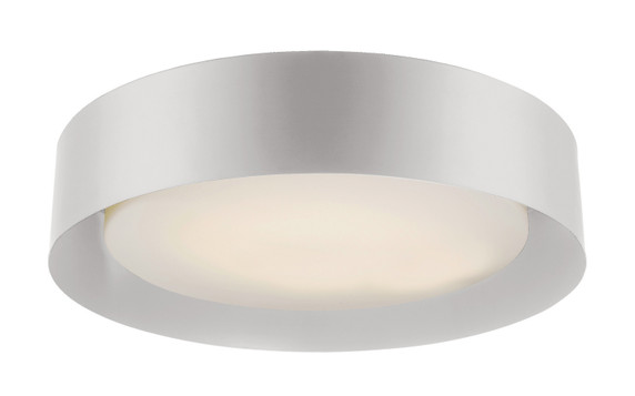 Flush Mounts Drum Shade by Trans Globe Imports ( 110 | LED-30051 WH ) 