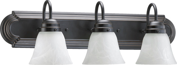 Bathroom Fixtures Three Lights by Quorum ( 19 | 5094-3-195 5094 Vanities ) 