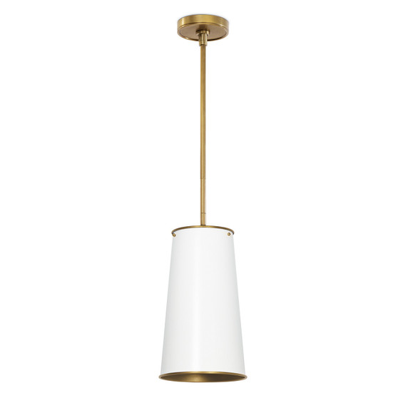 Mini Pendants Metal Shade by Regina Andrew ( 400 | 16-1392WT Hattie ) 