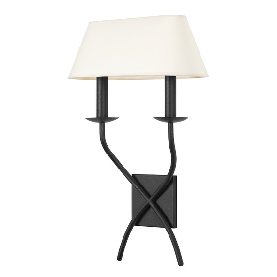 Sconces Double Candle by Troy Lighting ( 67 | B8822-FOR Lomita ) 