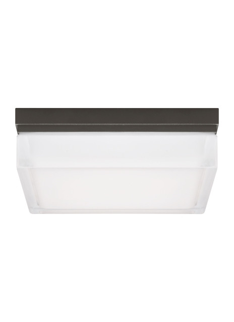 Flush Mounts Glass Down by Visual Comfort Modern ( 182 | 700BXLZ-LED Boxie ) 
