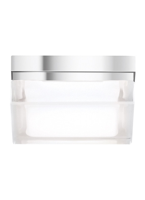 Flush Mounts Glass Down by Visual Comfort Modern ( 182 | 700BXSC-LED3 Boxie ) 