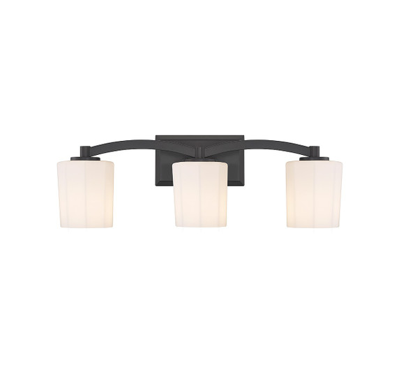 Bathroom Fixtures Three Lights by Savoy House ( 51 | 8-7710-3-BK Whitney ) 