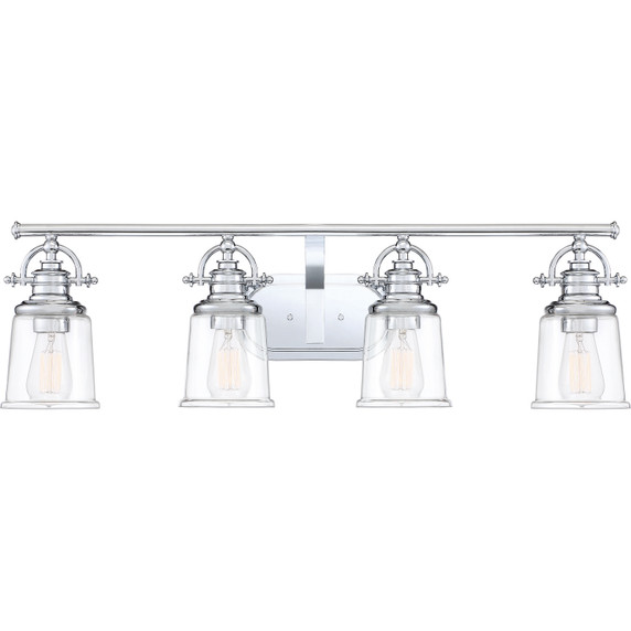 Bathroom Fixtures Four Lights by Quoizel ( 10 | GRT8604C Grant ) 