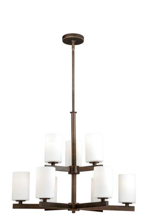 Mid. Chandeliers Glass Up by Vaxcel ( 63 | H0124 Glendale ) 