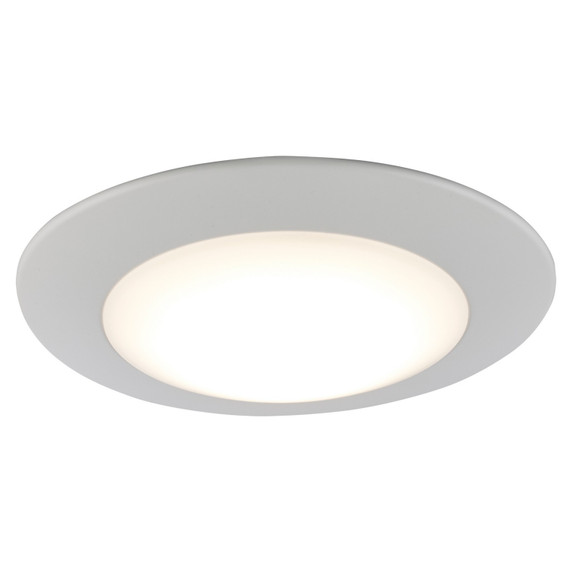 Flush Mounts Bowl Style by Trans Globe Imports ( 110 | LED-30099 WH Lunaire ) 