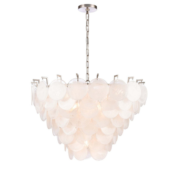 Mid. Chandeliers Empire/Basket by Terracotta Designs ( 374 | H21123-11BN Jacobella ) 