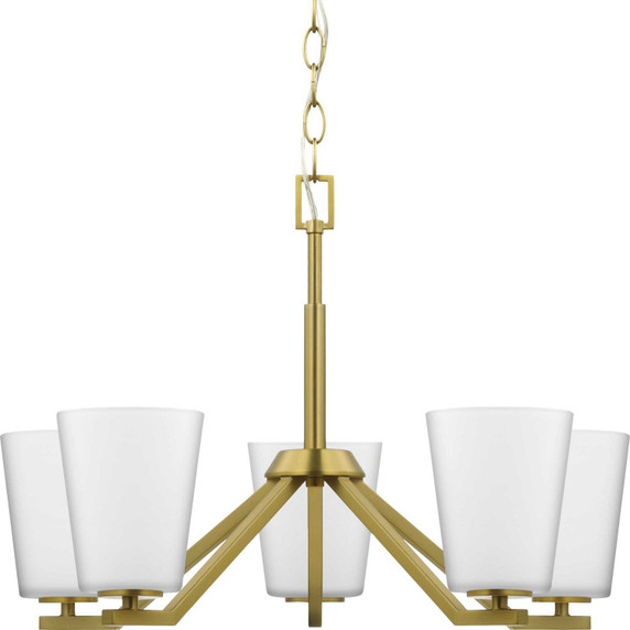 Mid. Chandeliers Glass Up by Progress Lighting ( 54 | P400343-191 Vertex ) 